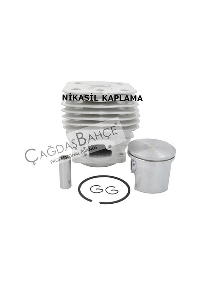 Husqvarna 281 / 288 Testere Nikasil Silindir Piston Seti 54 Mm