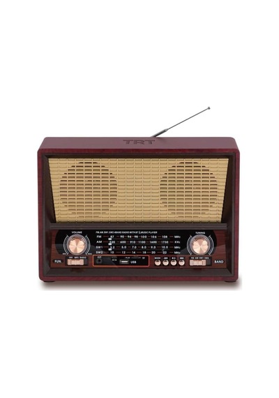 Trt Nostaljik Radyo Harbiye Özel Trt Kutusunda, Pil Ve Güç Kablosu Dahildir Çok renkli