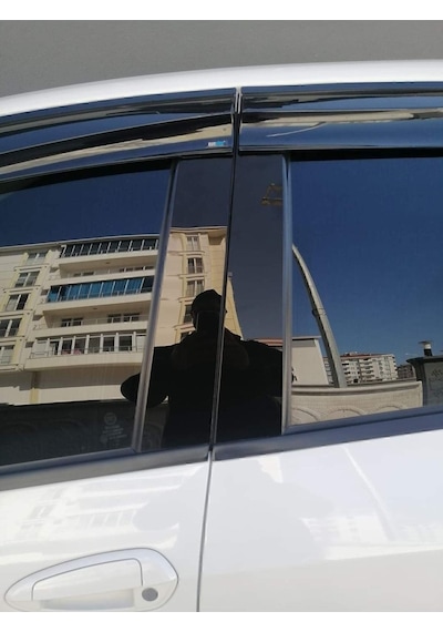 Fiat Linea Parlak Siyah Kapı Sütunları
