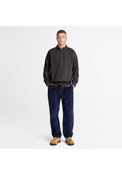Timberland Exeter River Lb Crew Erkek Sweatshirt-33955 Siyah