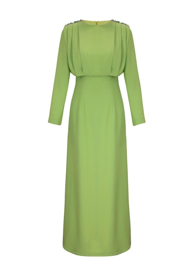 Senna Ravine Dress Fıstık Yeşili Fıstık Yeşili