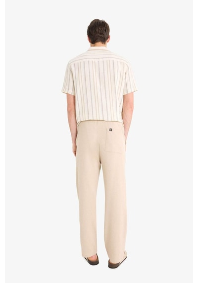 DeFacto Beli Bağcıklı Wide Leg Geniş Paça Eşofman Altı E5212AX25SMBG170