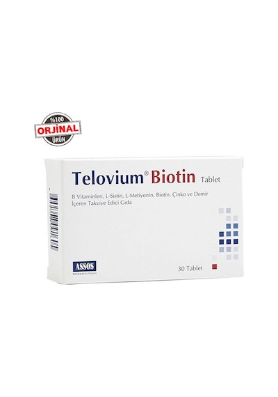 Telovium Biotin 30   Tablet