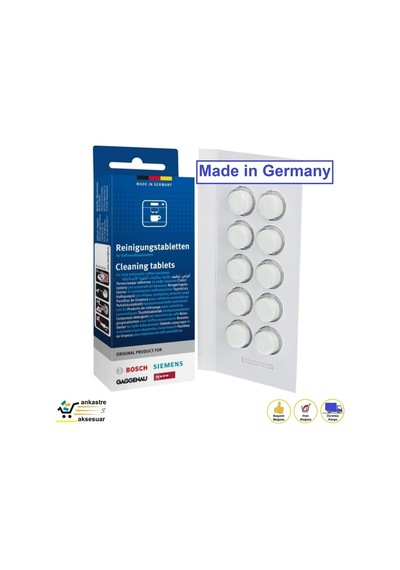Siemens Espresso Kahve Makinesi Tablet Temizleme Tableti 00311970 -
