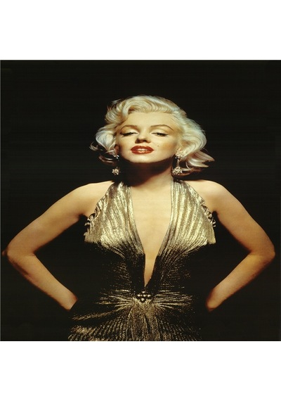 Marilyn Monroe Fotoğrafları Doğal Taş Bardak Altlığı 4'lü Set - Natural Stone Coasters - Taş Çok Renkli