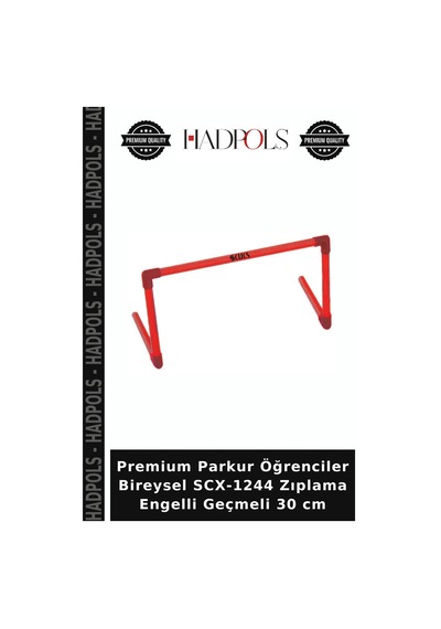 Premium Parkur Öğrenciler Bireysel Scx-1244 Zıplama Engelli Geçmeli 30 Cm Çok Renkli