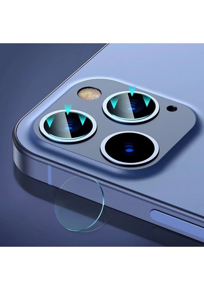 Baseus Apple     Uyumlu iPhone 12 Pro 6.1-pro Max 6.7 Tempered Kamera Lens Koruma Camı 2set- 5775
