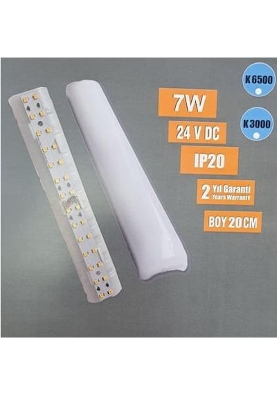 Samsung 24 Volt Beyaz Işık 6500k Pergola Tente Led Çift Sıra Yüksek Lümen Led Aydınlatma Beyaz