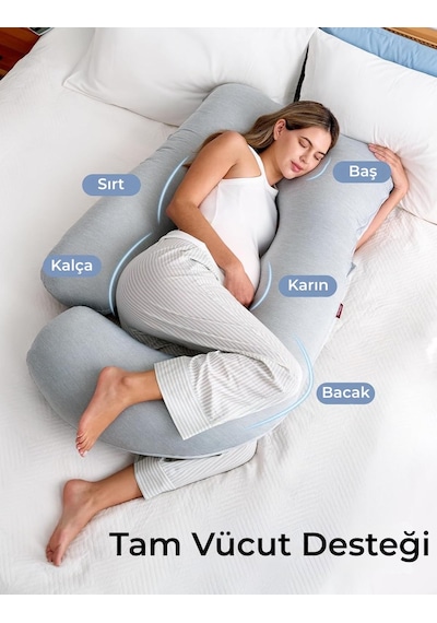 Momcozy Hamile Yastığı Soğutucu Kumaşlı