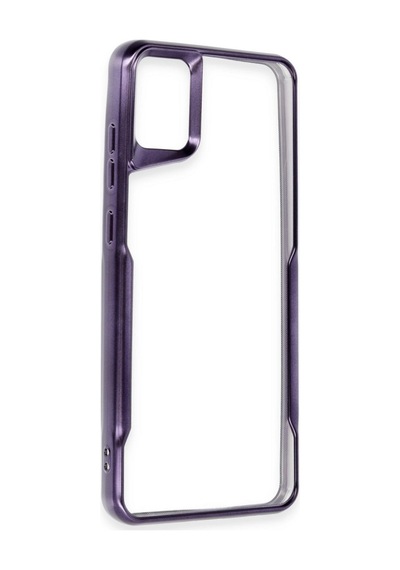 Samsung Uyumlu Galaxy A05 Kılıf Boyi Silikon Kapak Derin Mor\