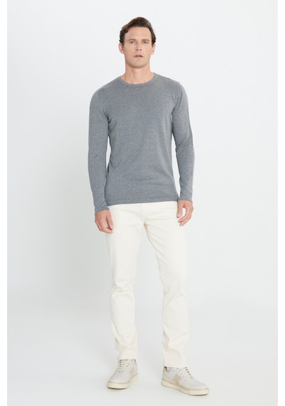 AC&Co / Altınyıldız Classics Standart Fit Normal Kesim Erkek Bisiklet Yaka Triko Gri Melanj 4A4923100006GMJL Gri Melanj AC&Co / Altınyıldız Classics Standart Fit Normal Kesim Erkek Bisiklet Yaka Triko Gri Melanj 4A4923100006GMJL Gri Melanj