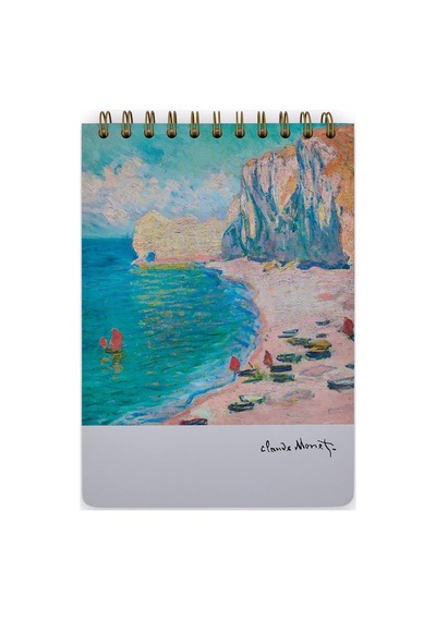 A5 Spiralli Gallery - Monet The Beach Çok Renkli