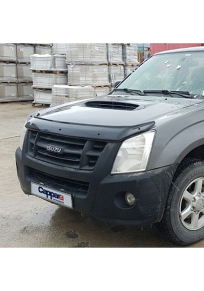 Cappafe Isuzu D-Max Ön Kaput Koruyucu Rüzgarlık 4Mm Abs 2006-12