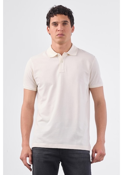 Dufy Beyaz Düz Erkek T-shirt - Slim Fit Beyaz