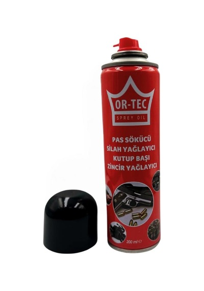Ortec Pas Sökücü, Yağlayıcı Ve Koruyucu Sprey 200 ML