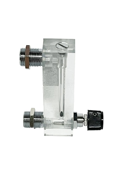 Debimetre - Ayar Vanalı -debi Ölçer - Şamandıralı - Lzm Gaz 0,5-8 L/dk