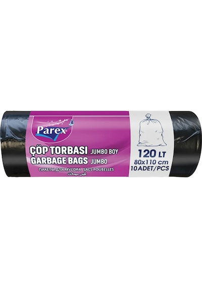 Çöp Torbası Jumbo Boy Ve Orta Boy Dörtlü Paket