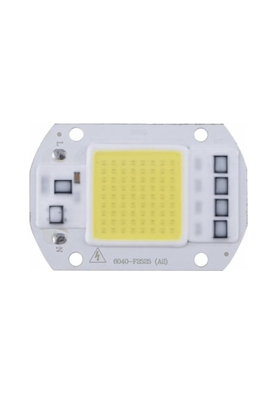 220 Volt 50 Watt Cob Led Projektör Çipi Beyaz