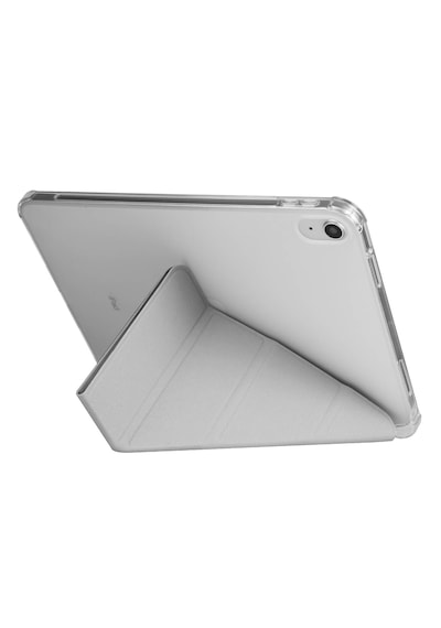Apple Uyumlu iPad 11.nesil 2025 A16 Kılıf Tri Folding Silikon Kalem Bölmeli Katlanabilir Standlı Pu Deri Yumuşak Kapak Kapaklı Kılıf