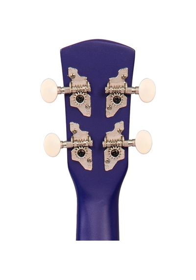 Vintage Laka Rainbow Soprano Ukulele - Indigo