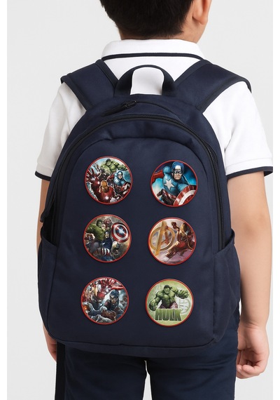 Lisanslı Yaka Çanta Rozeti Yenilmezler Avengers 6lı Paket Pinyata İçi Küçük Hediyelikler Diğer