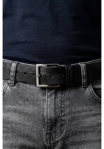 Onz Hakiki Deri Siyah Erkek Spor Kemer - Kot Ve Jeans Pantolon Uyumlu 4.5 Cm - Kemer Kot 02 110 Onz Hakiki Deri Siyah Erkek Spor Kemer - Kot Ve Jeans Pantolon Uyumlu 4.5 Cm - Kemer Kot 02 110