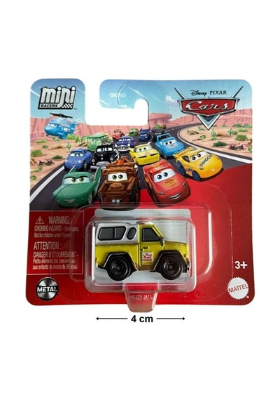 Disney Pixar Cars - Mini Racers - Todd Sarı
