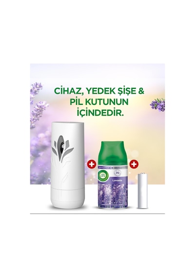 Air Wick Oda Kokusu Freshmatic Makine Yedek Spreyi Lavanta 3x250ml Lavanta