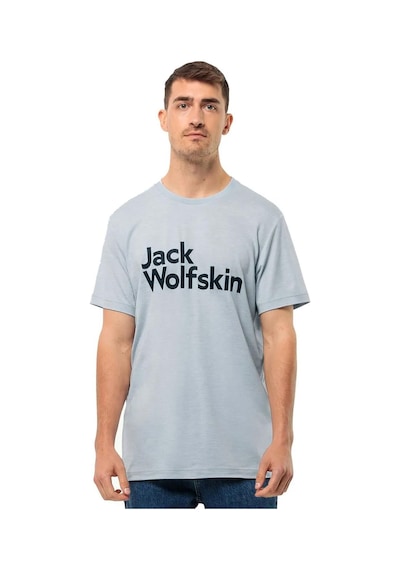 Jack Wolfskin Brand T M Erkek Tişört 1809771tr-mavi Mavi