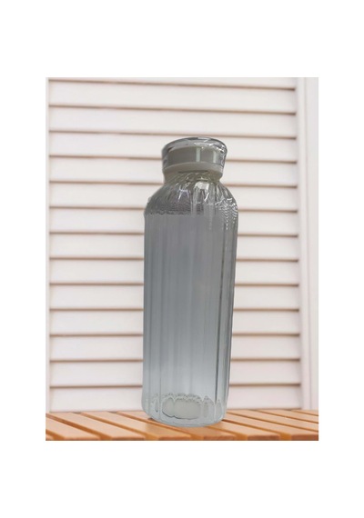 Konak Züccaciye My Bottle Lıne Seri Çizgili Cam Matara 750ml