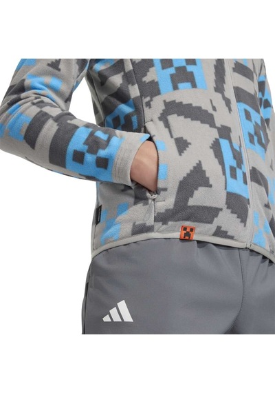 Adidas K Mc Mt Çocuk Spor Mont - Kd8747 Gri