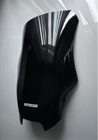 Motocam Kawasaki Versys 650 Ön Cam 2010-2014 Model 52cm Siyah Renkli 4mm Uzun