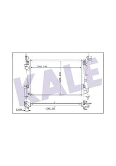 Su Radyatoru Brazıng G.punto Evo 1,2-1,4 16v 05-