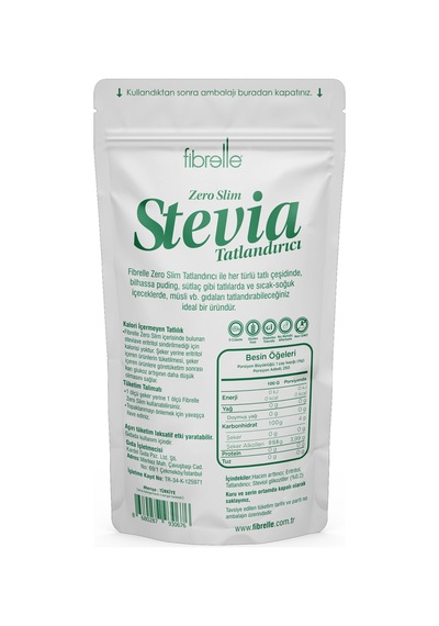 Fibrelle Zero Slim Sweetener 1 KG Keto / Ketojenik / Vegan