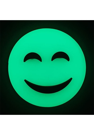 Emoji , Fosforlu Emojiler ( Karanlıkta Parlar ) Duvar Süsü 6,5 Cm (396170820)