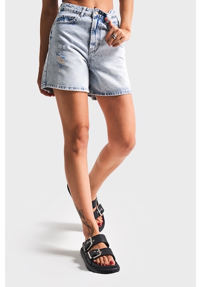 Itsbasic Kadın Mavi Renk Diana 12s5-3 Mom Fit Midi Boy Lazer Detaylı Yırtık %100 Koton Denim Şort Mavi 12s5-3 Itsbasic Kadın Mavi Renk Diana 12s5-3 Mom Fit Midi Boy Lazer Detaylı Yırtık %100 Koton Denim Şort Mavi 12s5-3