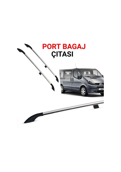 Trafıc Uzun Şase Gri Portbagaj Tavan Çitası 2016 2017 2018 2019