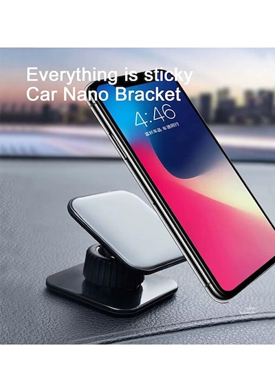 Yeni Nesil Nano 360 Telefon Tutucu Kaydırmaz Nano Gösterge Göğüs Üstü Yapışmalı Telefon Tutacağı