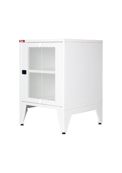 Lande - Ziglat 655 - Metal Dolap - Perfore Metal Kapılı - Mat Beyaz. Beyaz