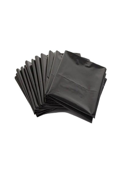 Endüstriyel Hantal Boy Siyah Çöp Torbası 120x150 cm 10 Adet