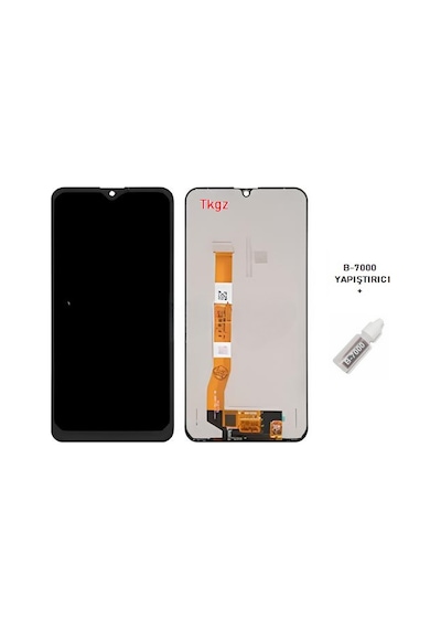 Oppo Realme C3 Lcd Ekran Dokunmatik - A - Kalite + B-7000