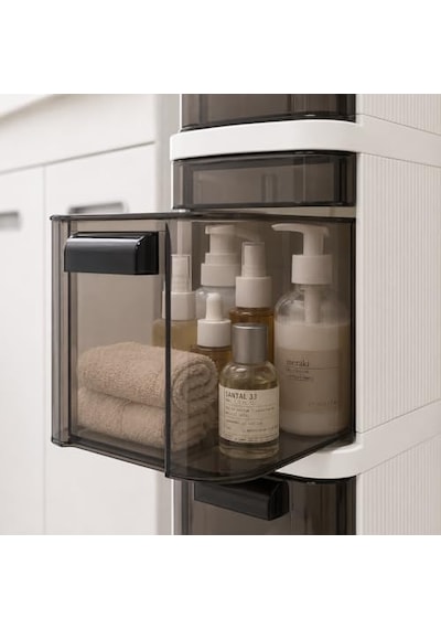 Ayrex Pro Slim Tekerlekli Organizer Dolap, 4 Çekmeceli Dar Alan Depolama Ünitesi, Banyo, Mutfak Ve Çamaşır Odası Diğer Ayrex Pro Slim Tekerlekli Organizer Dolap, 4 Çekmeceli Dar Alan Depolama Ünitesi, Banyo, Mutfak Ve Çamaşır Odası Diğer