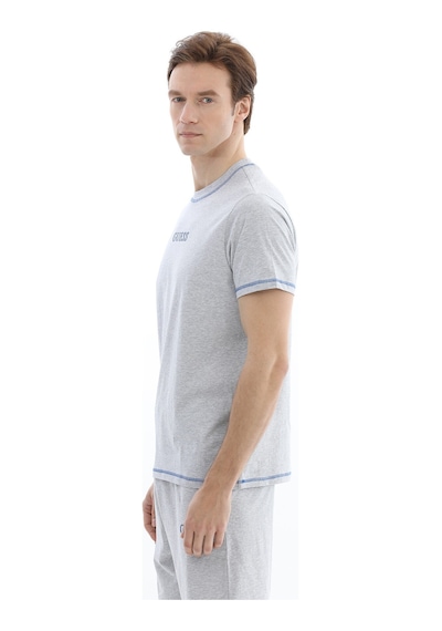 Erkek Pijama Takımı U6gx03.lmgy Gri