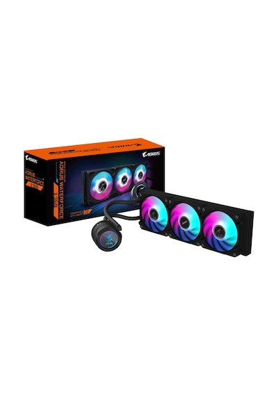 Gıgabyte Aorus Waterforce Iı 360 Argb Fanlı 360mm Sıvı İşlemci Soğutucusu Siyah