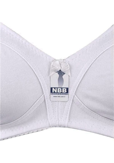 NBB Kadın Beyaz Penye Toparlayıcı Sütyen 351 001