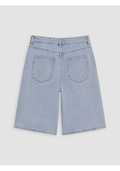 Lcw Jeans İndigo Relax Fit Erkek Jort