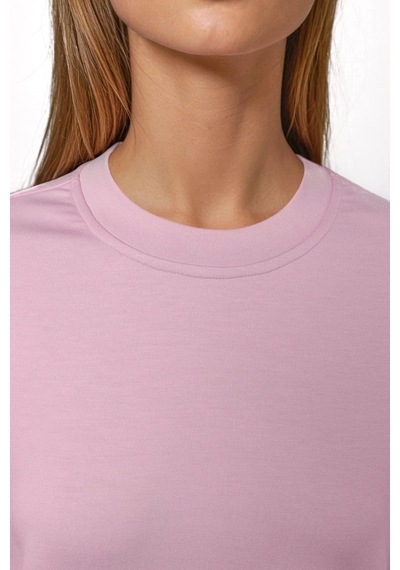 Hiccup Modal Dokunuşlu Basic Sweatshirt Allık Pembe