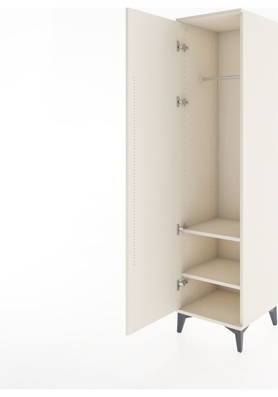 Hyperion Dolap 2 Raflı Tek Kapaklı Tek Askılı 44x44x182 Aytaş... Aytaşı