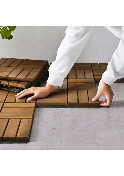 Ikea Runnen Yer Döşemesi, Akasya, 0,81 M², 9 Adet