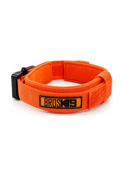 Brosk9 Taktik Köpek Boyun Tasması Hızlı Açılır Tokalı Turuncu M Beden K9 Eğitim Tasması 105693